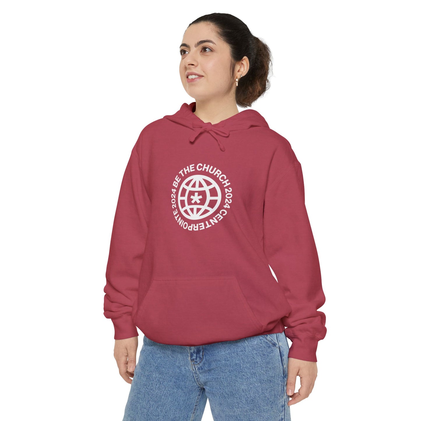 Be The Church Unisex Garment-Dyed Hoodie