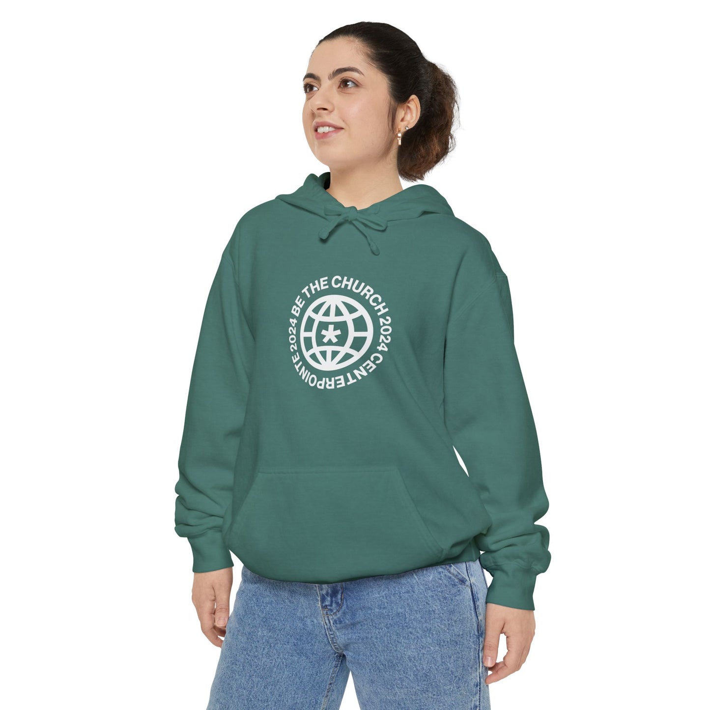 Be The Church Unisex Garment-Dyed Hoodie
