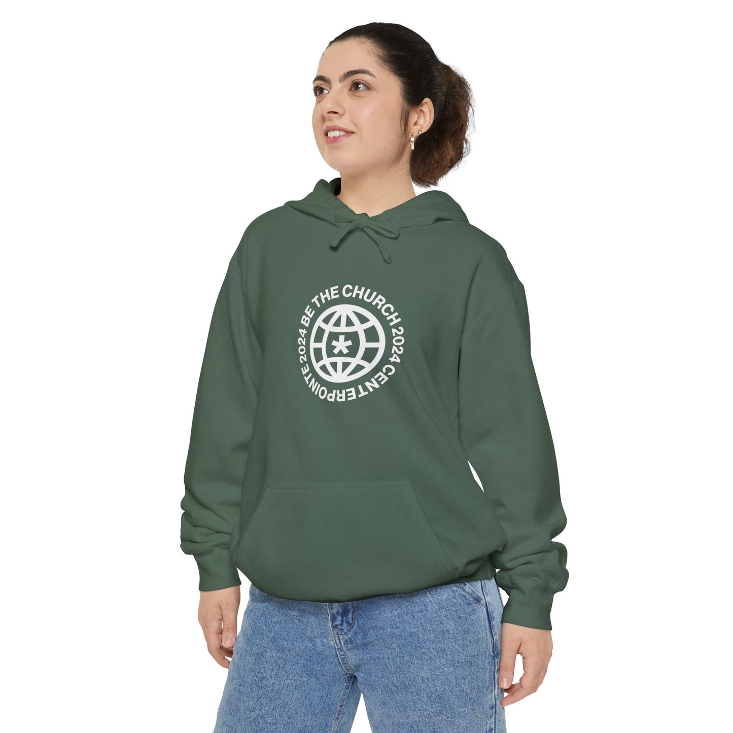 Be The Church Unisex Garment-Dyed Hoodie