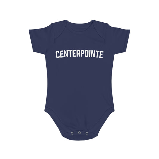 Centerpointe Varsity Short Sleeve Baby Bodysuit