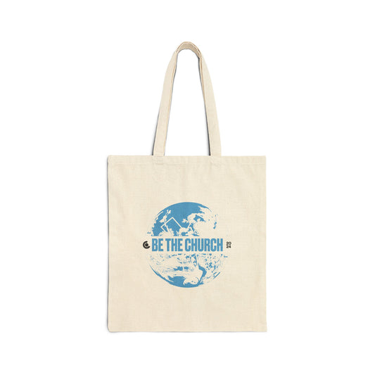 Be The Church Cotton Canvas Tote Bag