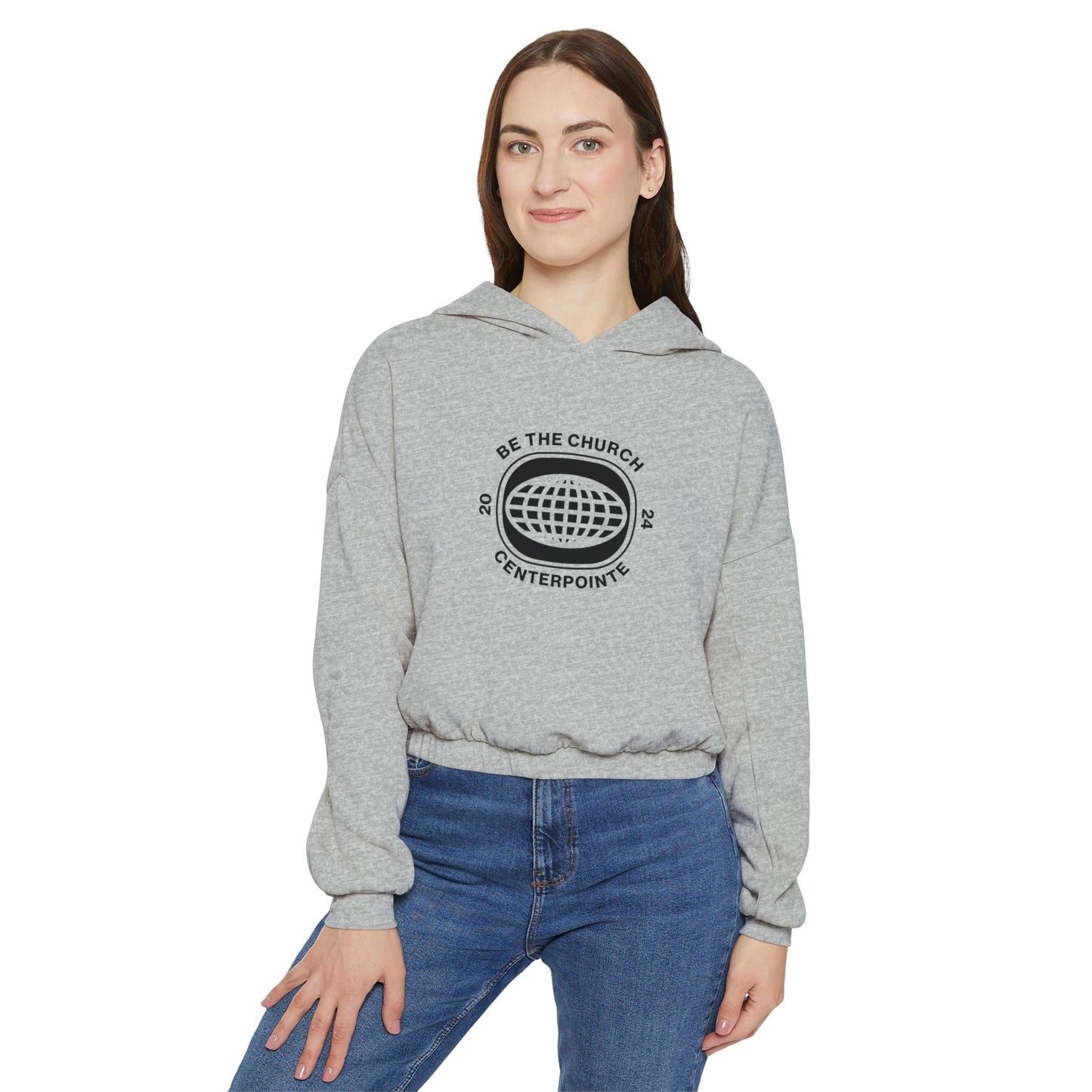 Be The Church Women's Cinched Bottom Hoodie